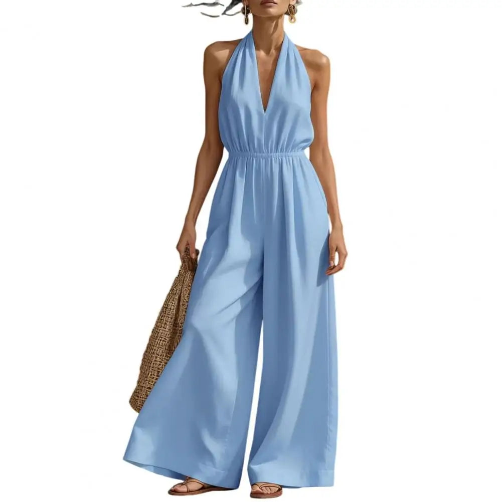 Combinaison Femme Été Casual Sans Manches