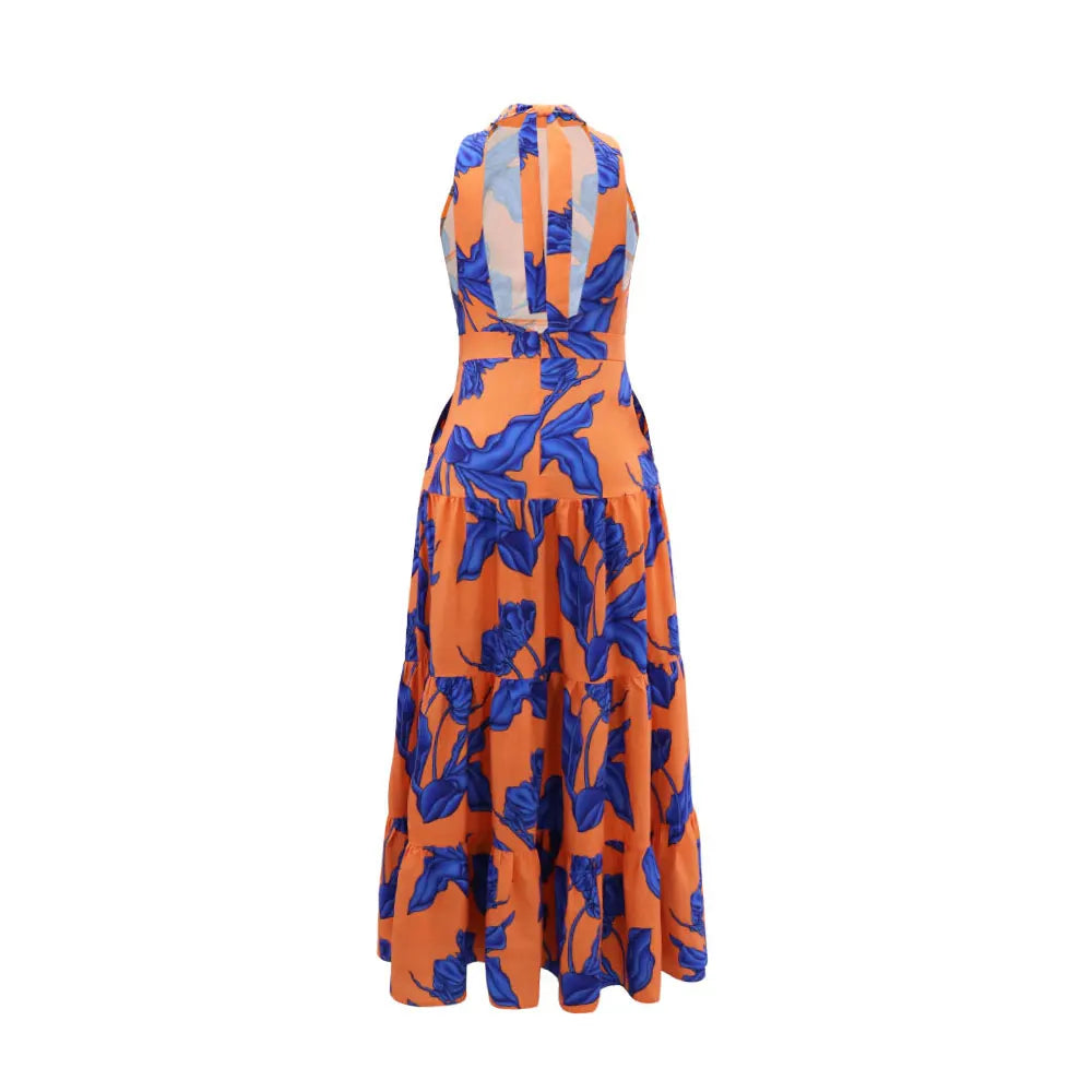 Robe Longue Femme Fleurie