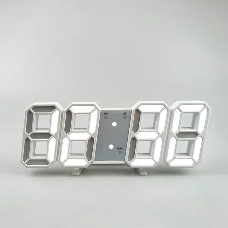 Horloge Numérique LED 3D