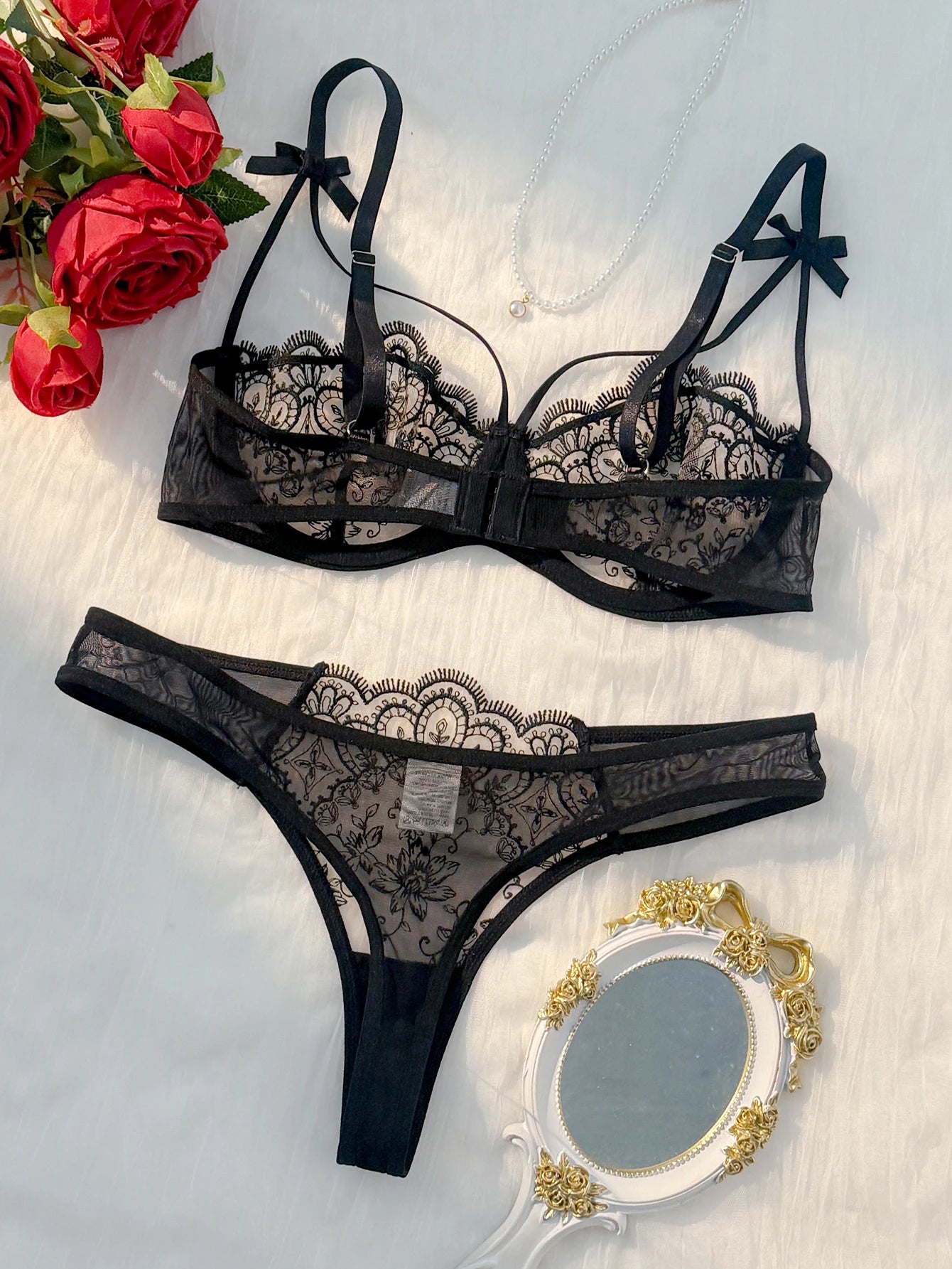 Ensemble lingerie deux pièces pour femme