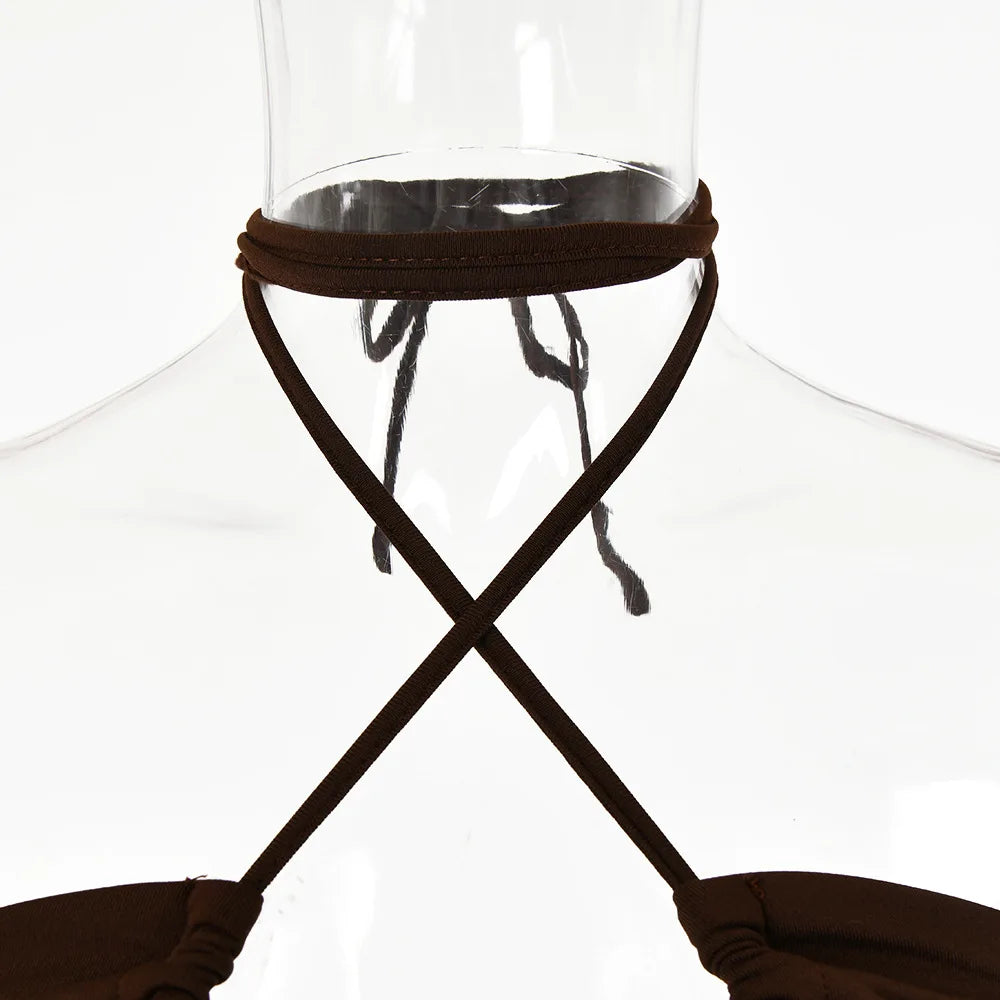 Robe Midi Femme Dos Nu