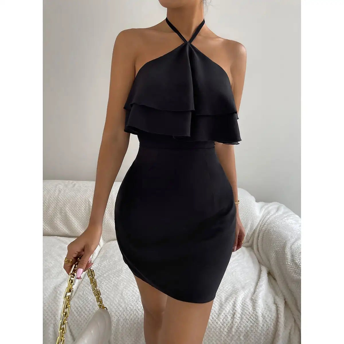 Robe d'Été Femme Dos Nu