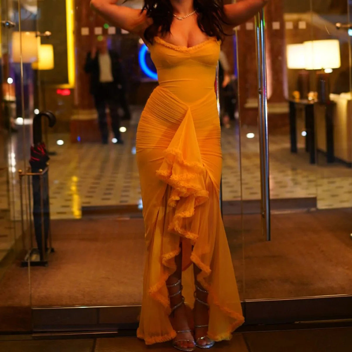 Robe de Soirée Longue Femme