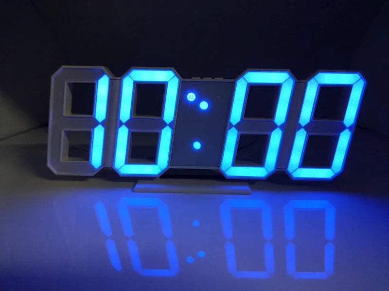 Horloge Numérique LED 3D