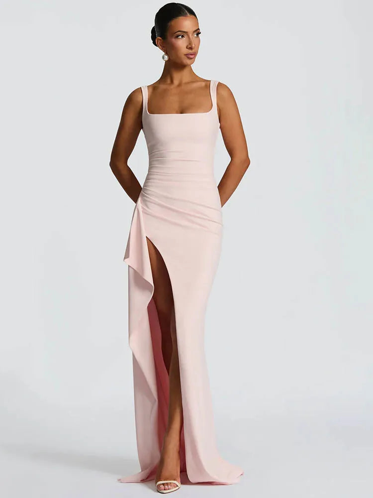 Robe Longue Sexy Femme Mozision