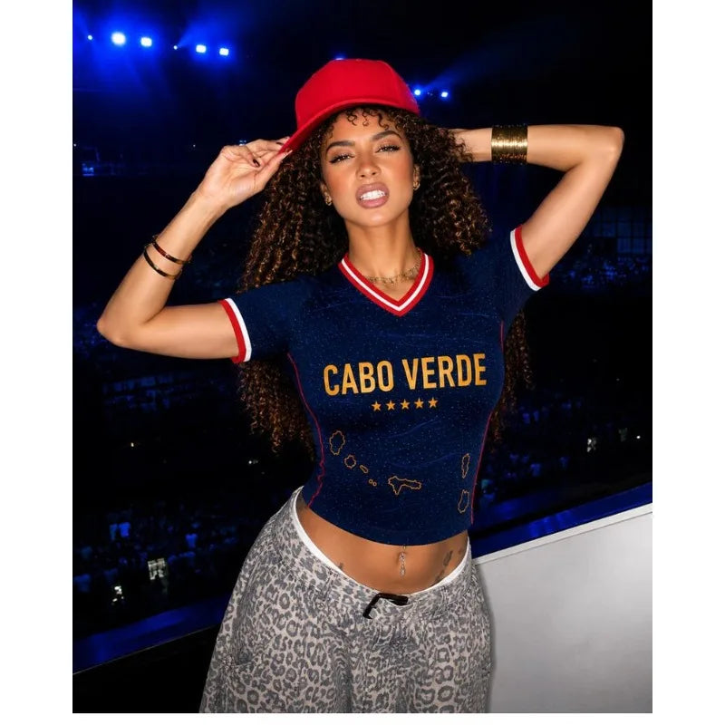 Crop Top Femme Cap-Vert