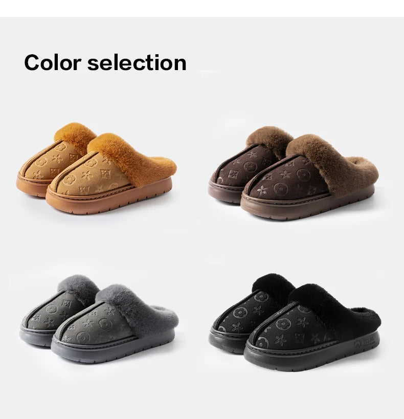 Chaussons en coton pour femme