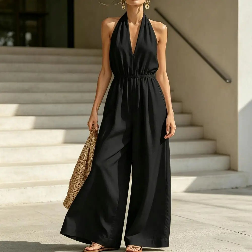 Combinaison Femme Été Casual Sans Manches