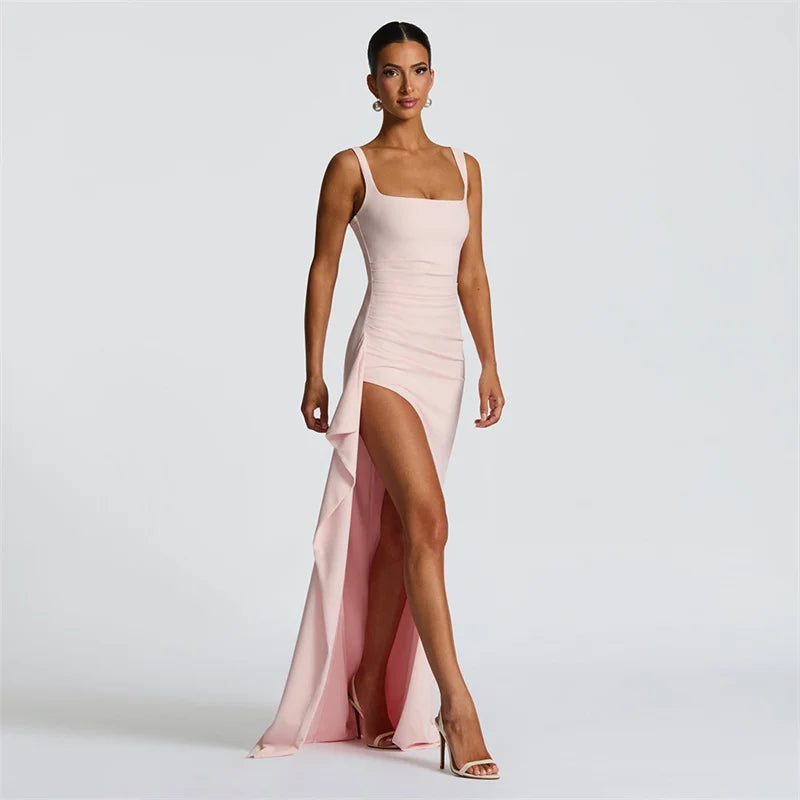 Robe Longue Sexy Femme Mozision