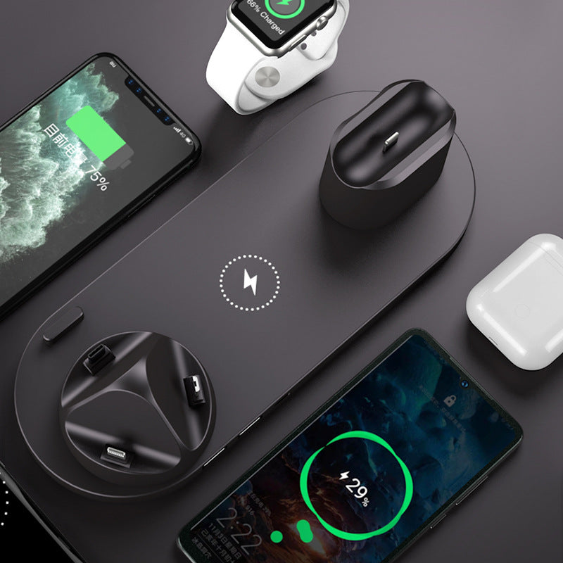 6 plug in 1 wireless charger