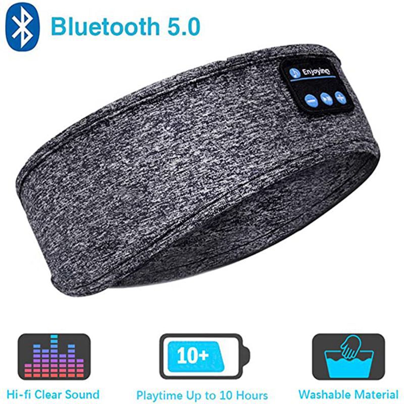 Casque de sommeil musical Bluetooth- bandeau confortable