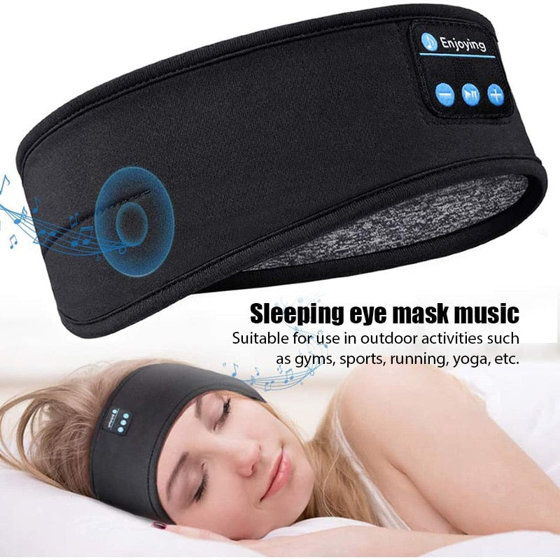 Casque de sommeil musical Bluetooth- bandeau confortable