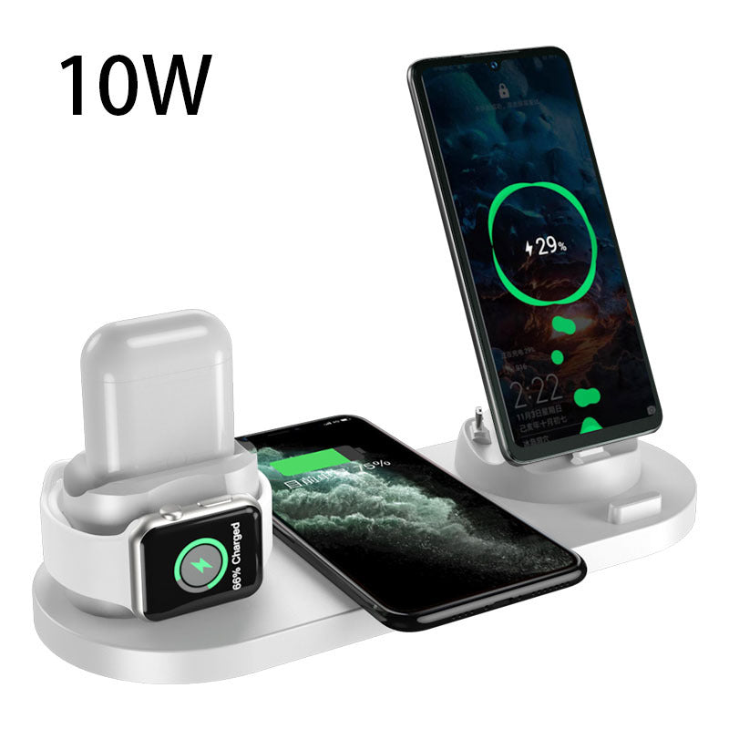 6 plug in 1 wireless charger