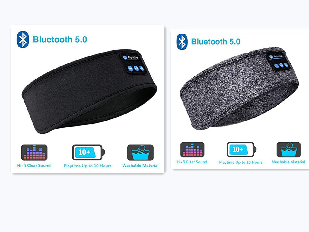 Casque de sommeil musical Bluetooth- bandeau confortable