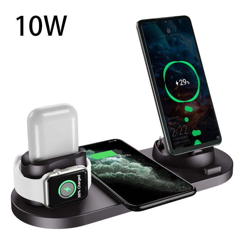 6 plug in 1 wireless charger