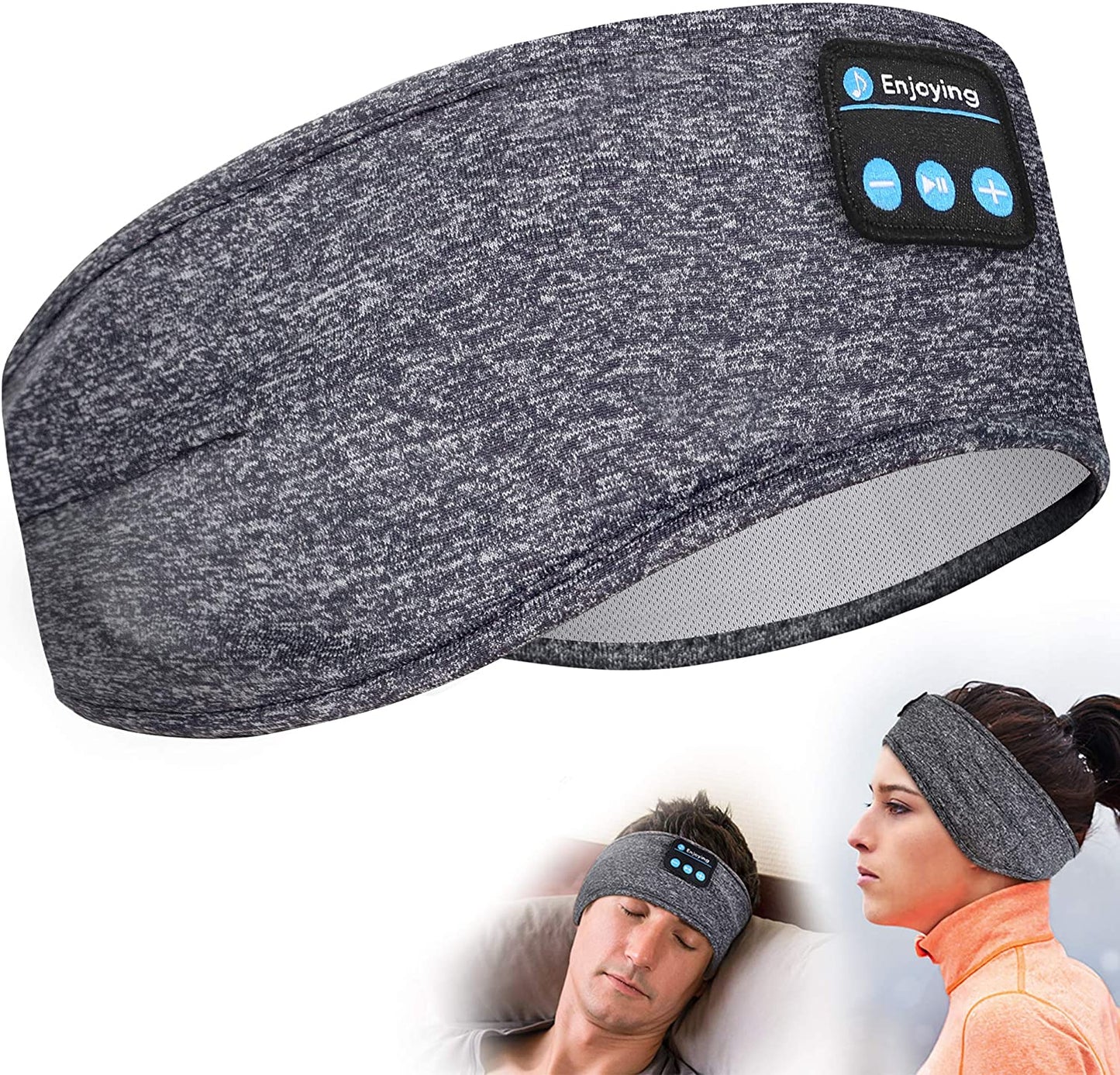 Casque de sommeil musical Bluetooth- bandeau confortable