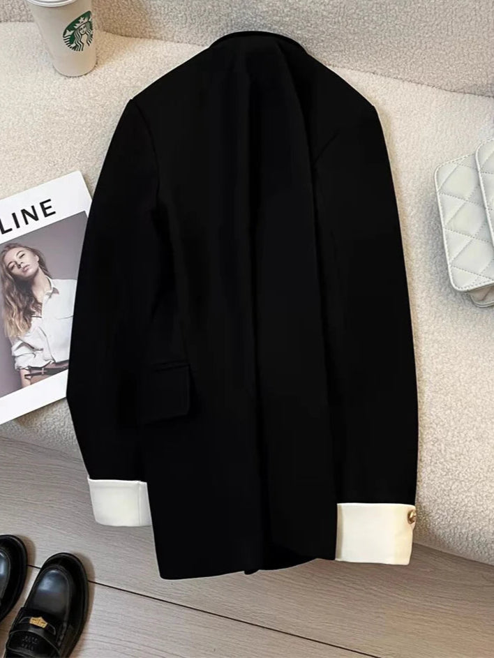 Blazer Femme Manches Longues