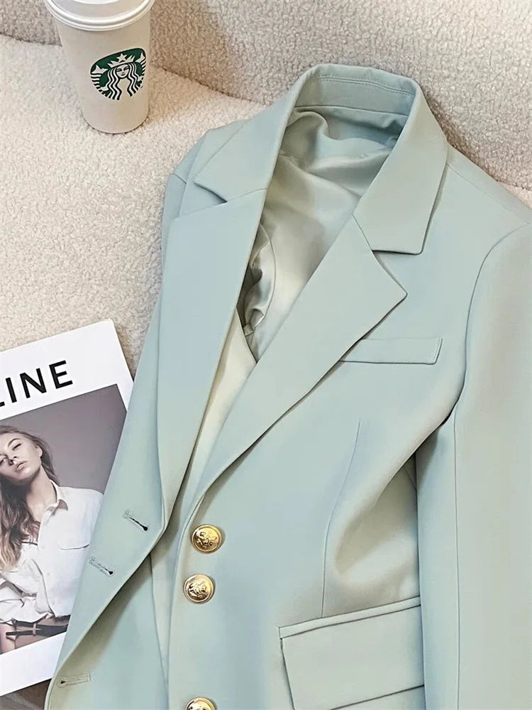 Blazer Femme Manches Longues