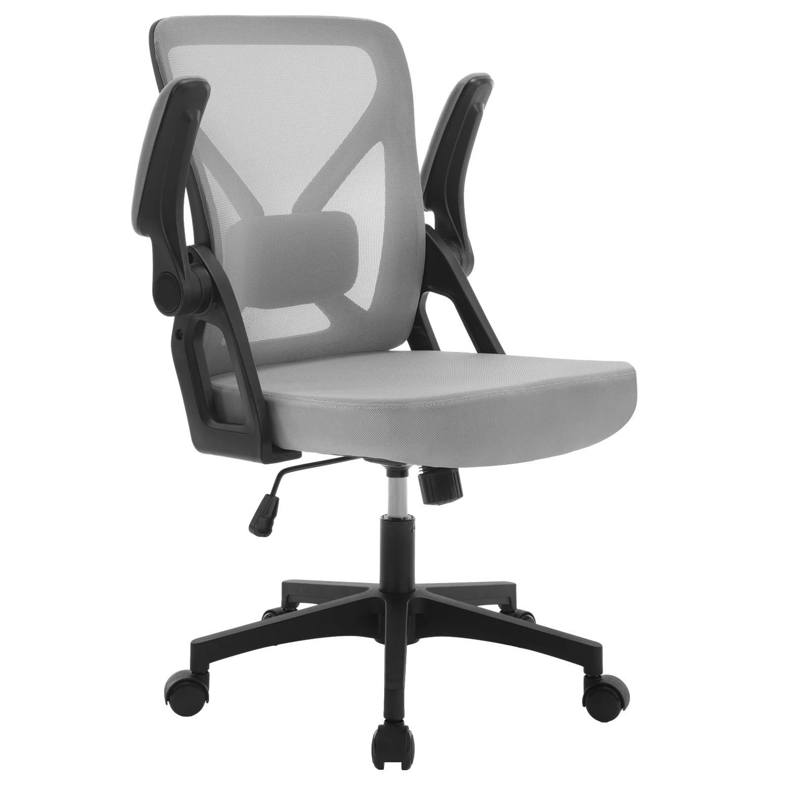 Chaise ergonomique pivotante avec dossier respirant