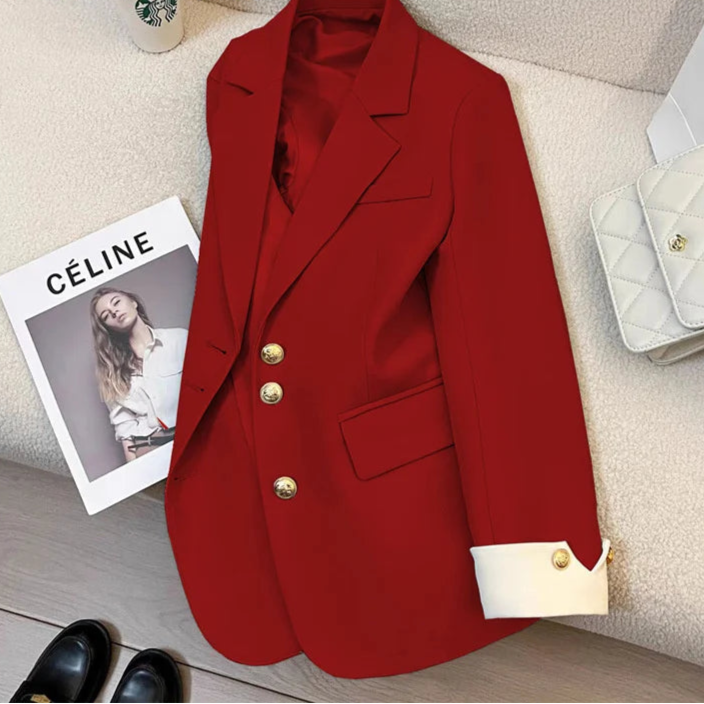 Blazer Femme Manches Longues