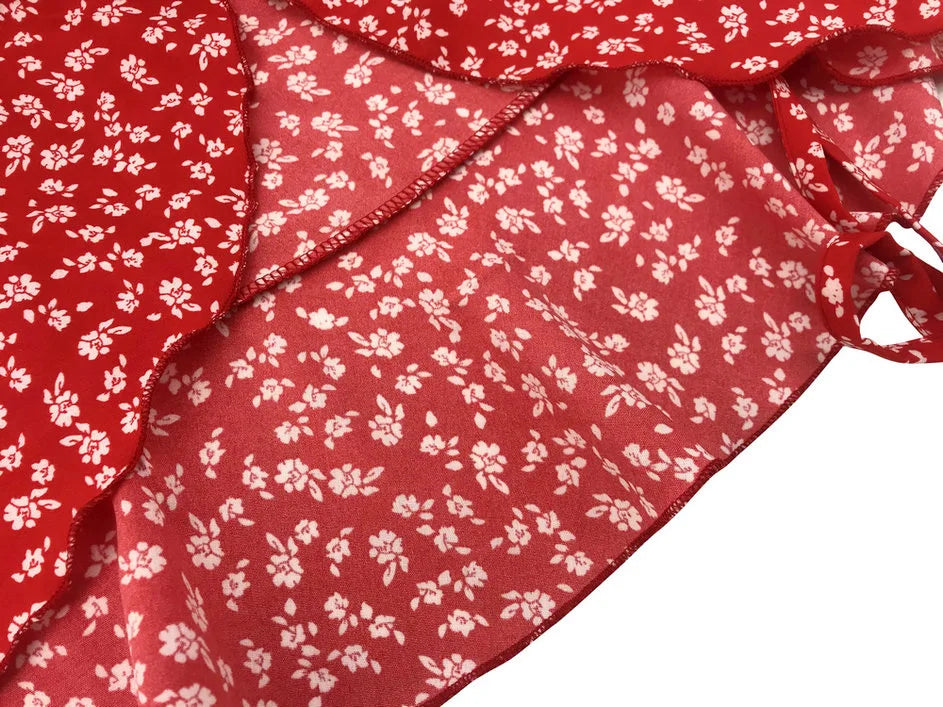 Robe Courte Fleurie Femme Été