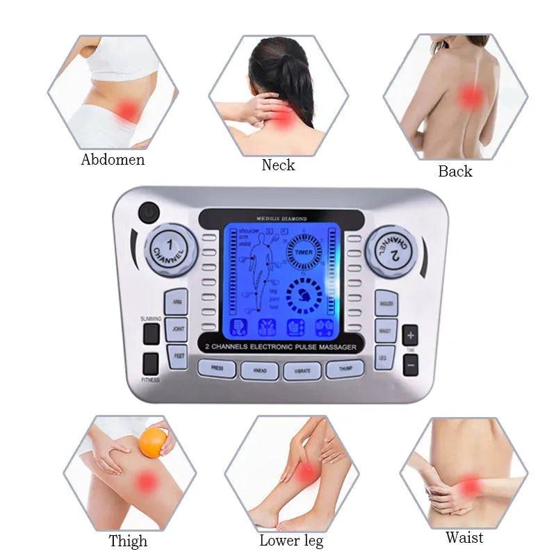 Tens Massager Ems Muscle Stimulator Acupuncture Electrical