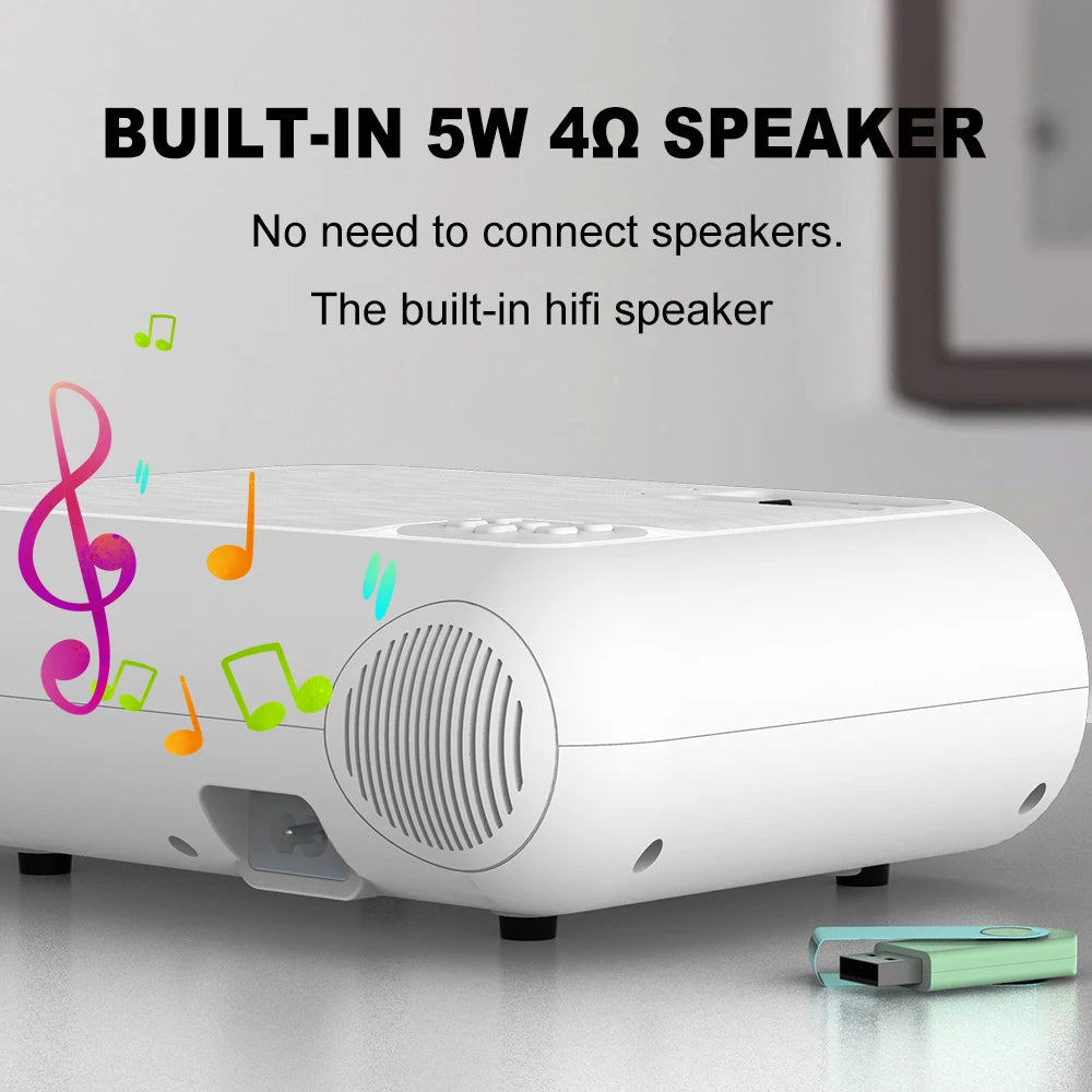 Mini projector for home theater