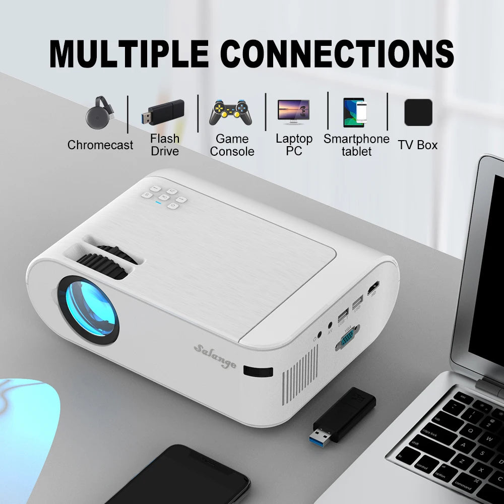 Mini projector for home theater