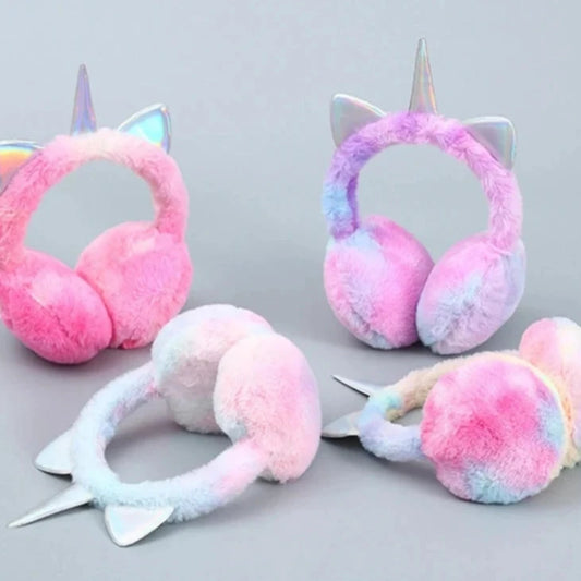 Cache-Oreilles en Forme de Licorne pour Enfants