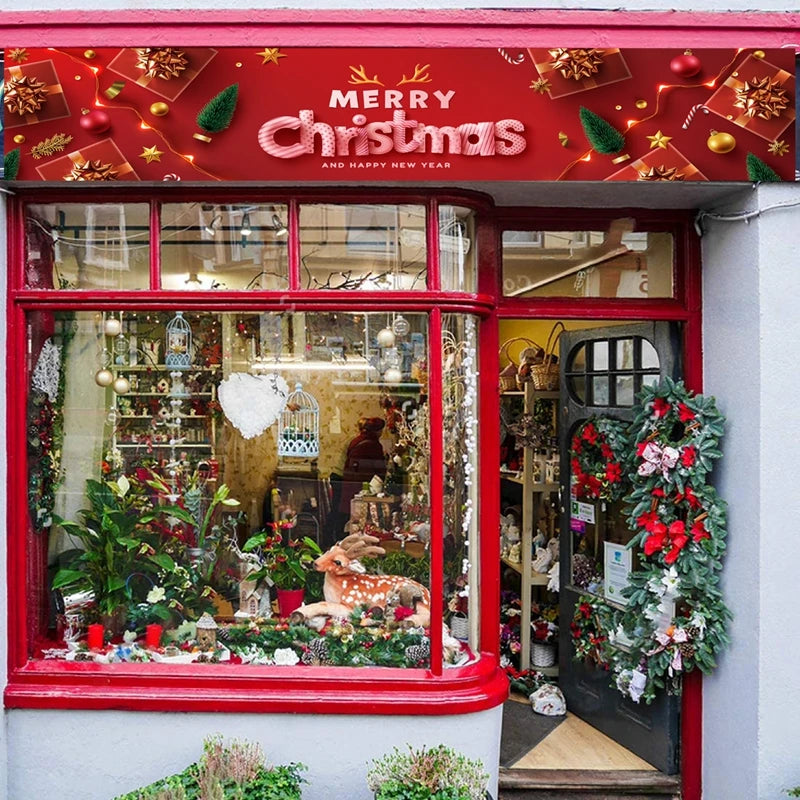 Bannière Extérieure de Noël "Joyeux Noël"