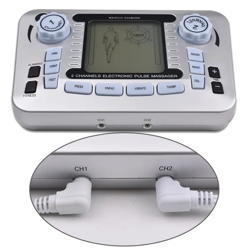 Tens Massager Ems Muscle Stimulator Acupuncture Electrical