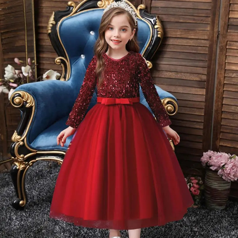 Robe de bal princesse 4-14 ans