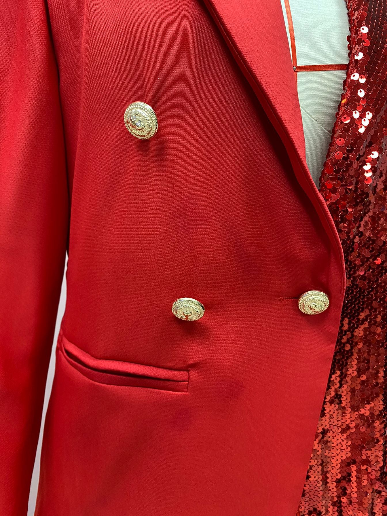 Mini Robe de soirée à Sequins Manches Longues,