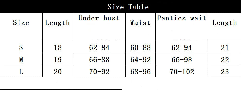 Ensemble Lingerie Sexy Noir 4 Pièces