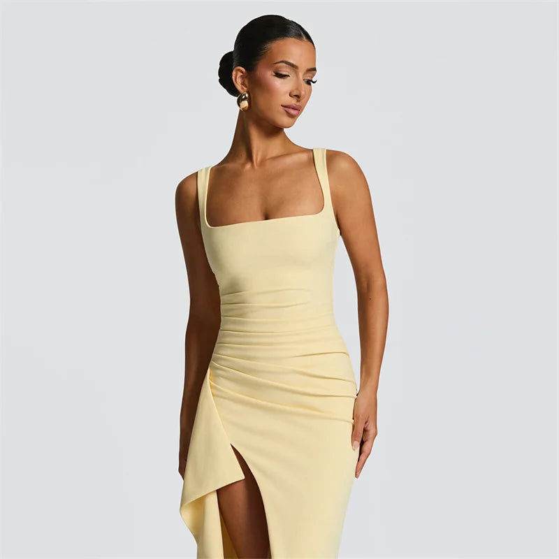 Robe Longue Sexy Femme Mozision
