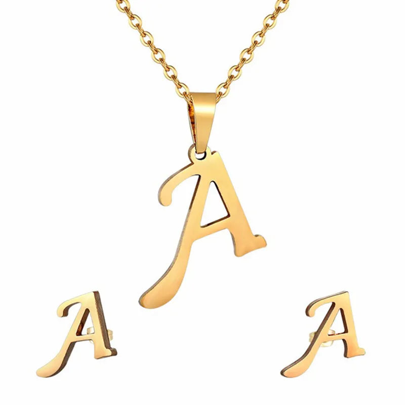 Collier en acier inoxydable A-Z