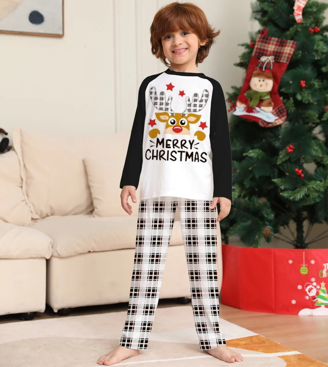 Family Christmas Pajamas Set