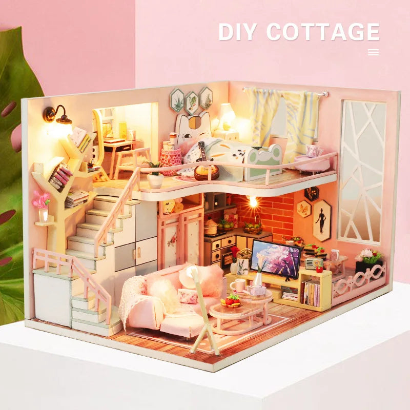 DIY Wooden Dollhouse