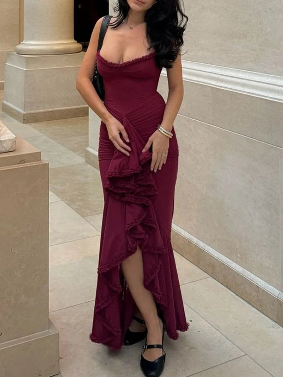 Robe de Soirée Longue Femme