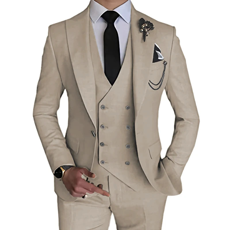 Costumes de mariage 3 pcs Homme