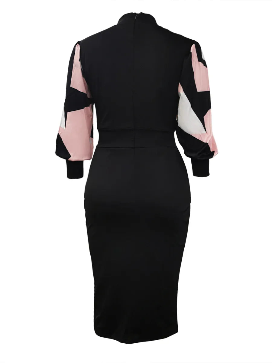 Long sleeve bodycon dress