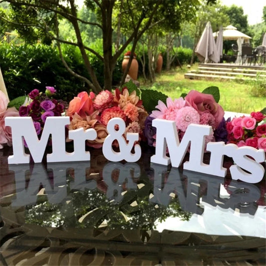 Letter dWedding decoration