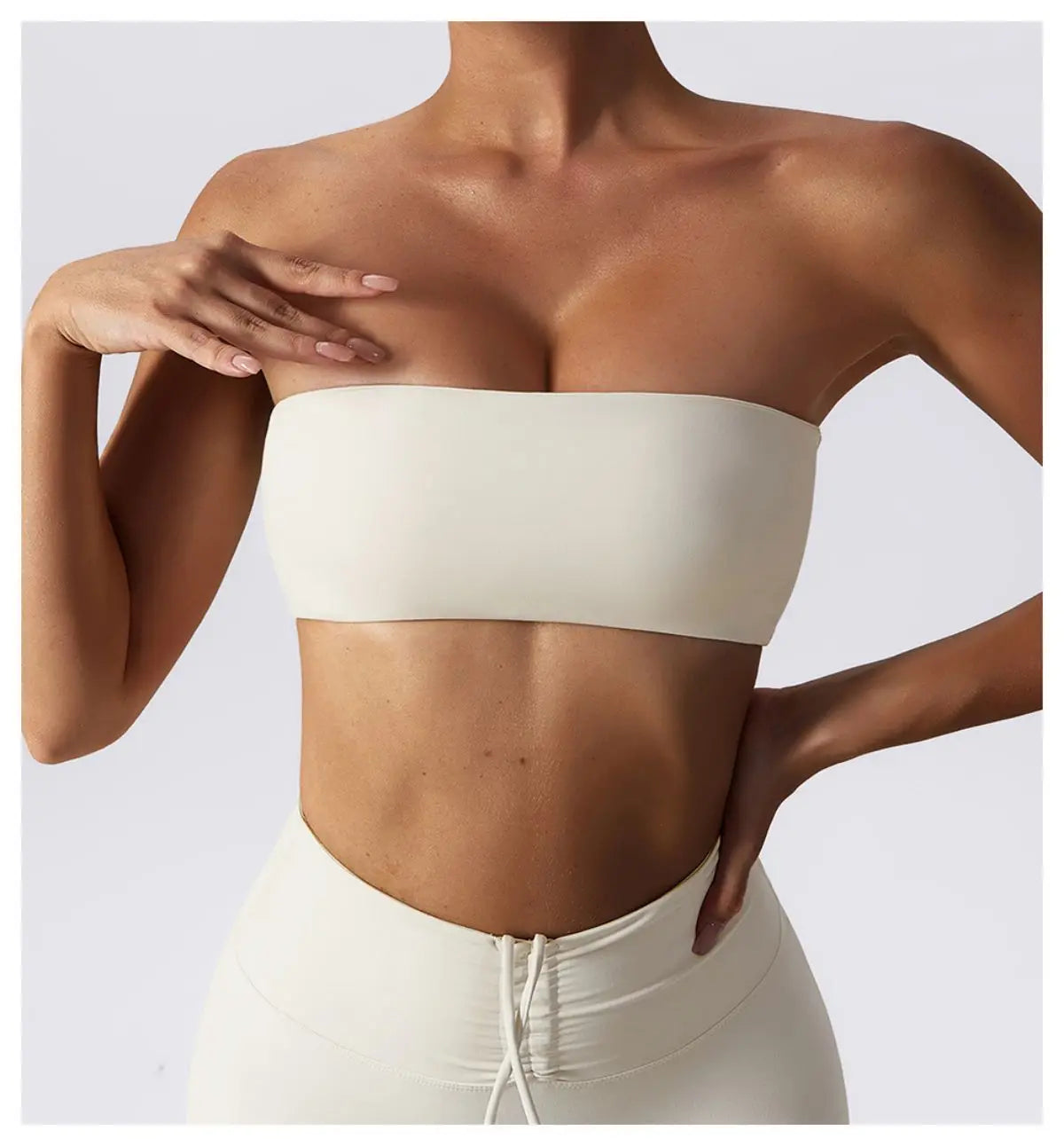 Brassière Bandeau Sport Femme