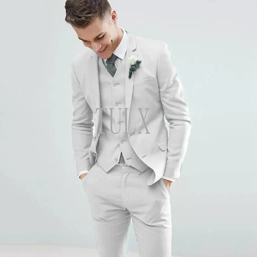 Men's straight cut suit