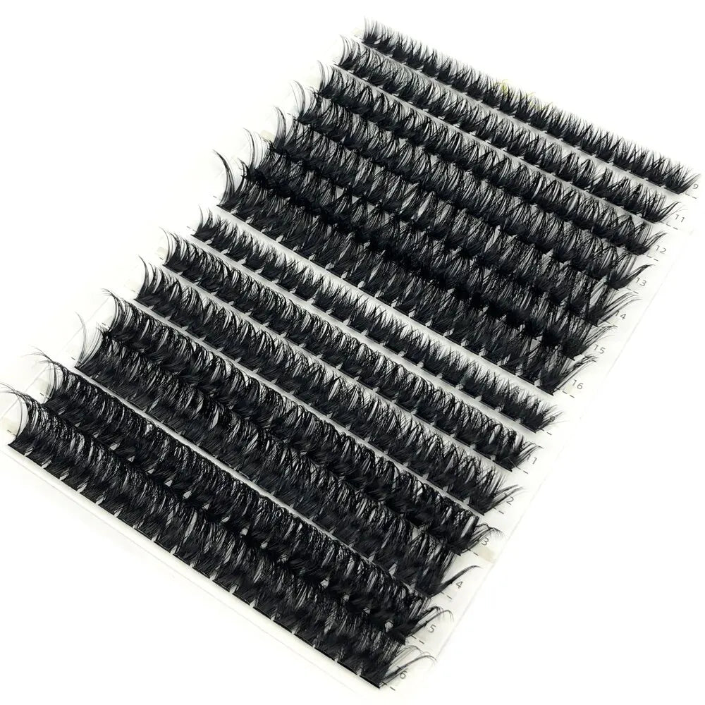 Individual eyelash tray