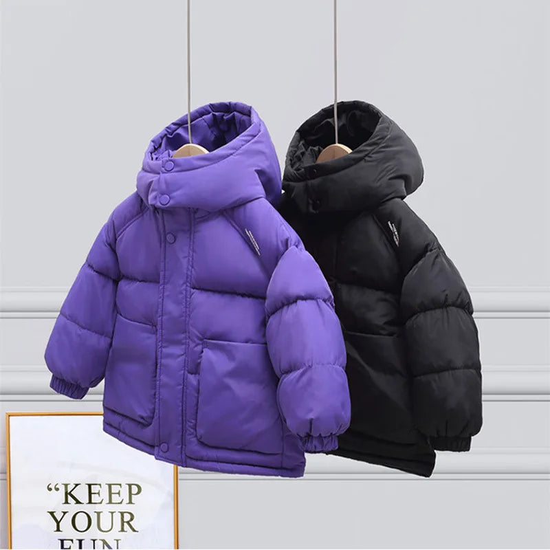 Manteau d'Hiver Chaud pour Enfants