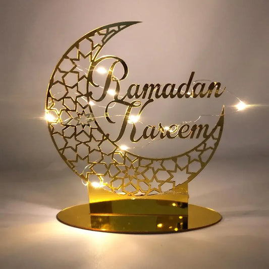 Ornement acrylique pour décoration du RAMADAN