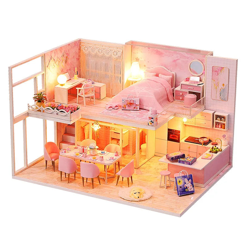 DIY Wooden Dollhouse