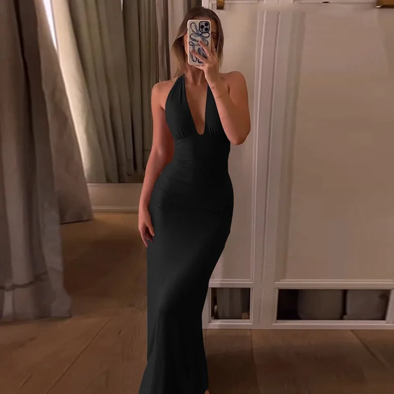 Robe Longue Femme Cryptographic