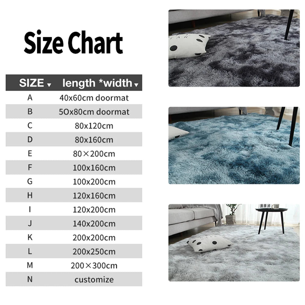 Tapis Moderne Minimaliste en Polyester